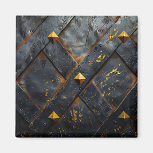 Imã Fundo de aço queimado