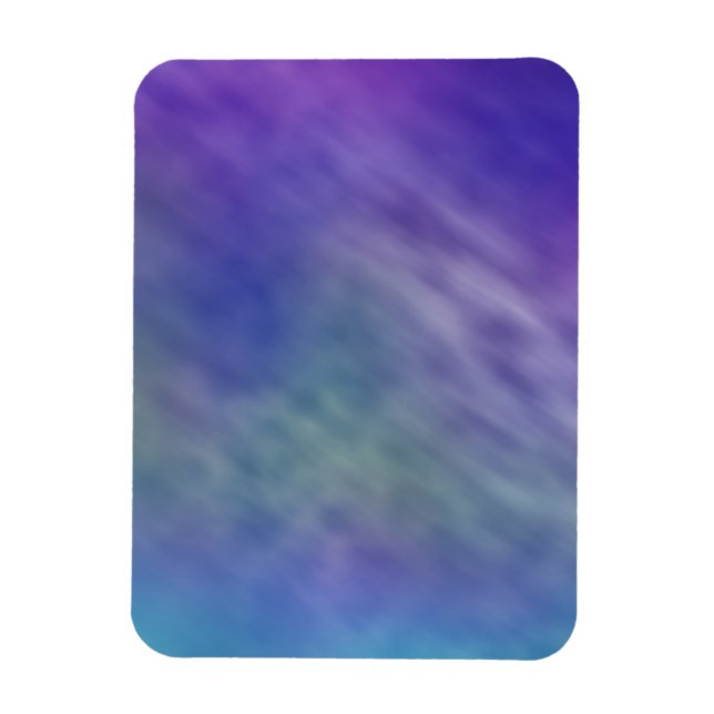 Ímã Fundo do Céu com Cores de Arco-íris Profundas (Vertical)