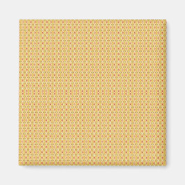 Imã Fundo do Círculo Amarelo e Laranja Vibrante