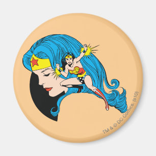 Imã Fundo do Perfil da Mulher Maravilha