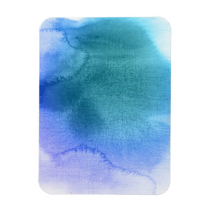 Ímã Fundo pintado mão 12 da aguarela abstrata