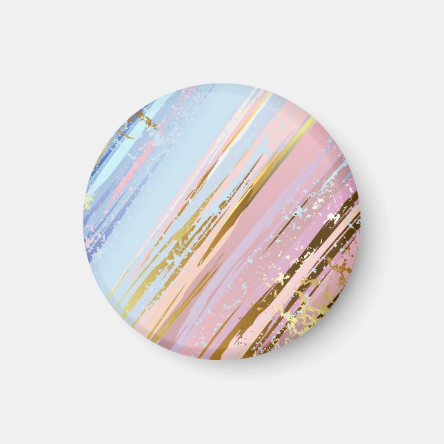 Imã Fundo Rosa Texturizado (Frente)