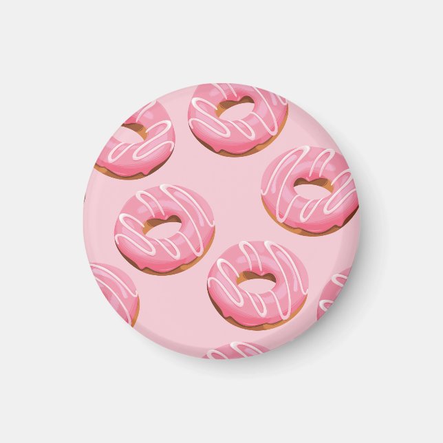 Imã Fundo sem costura de Rosquinhas envidraçadas (Frente)