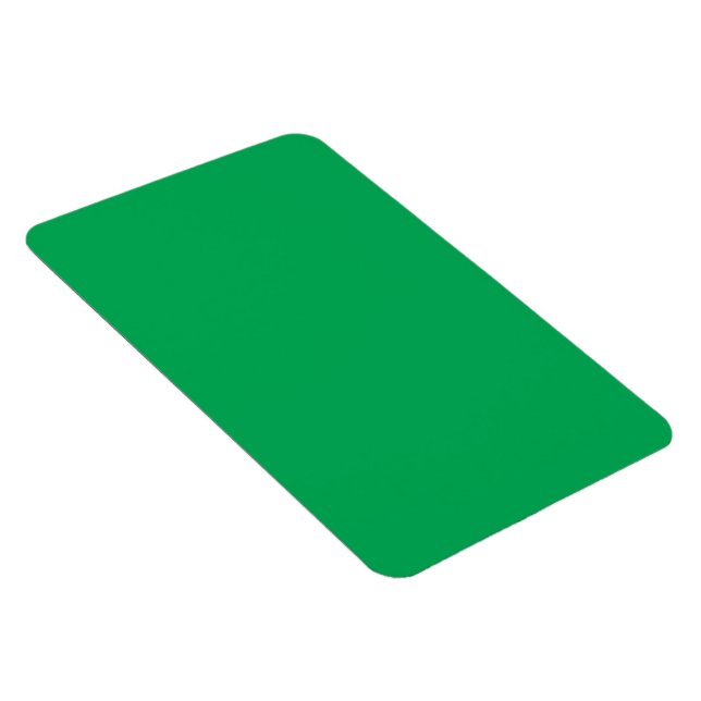 Ímã Fundo Verde Sólido (Lado Direito)
