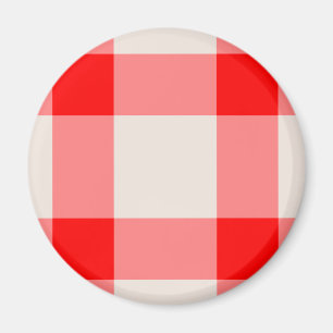 Imã Fundo Vermelho e Branco