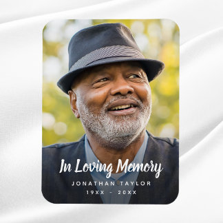Ímã Funeral Personalizada do tributo Memorial Personal