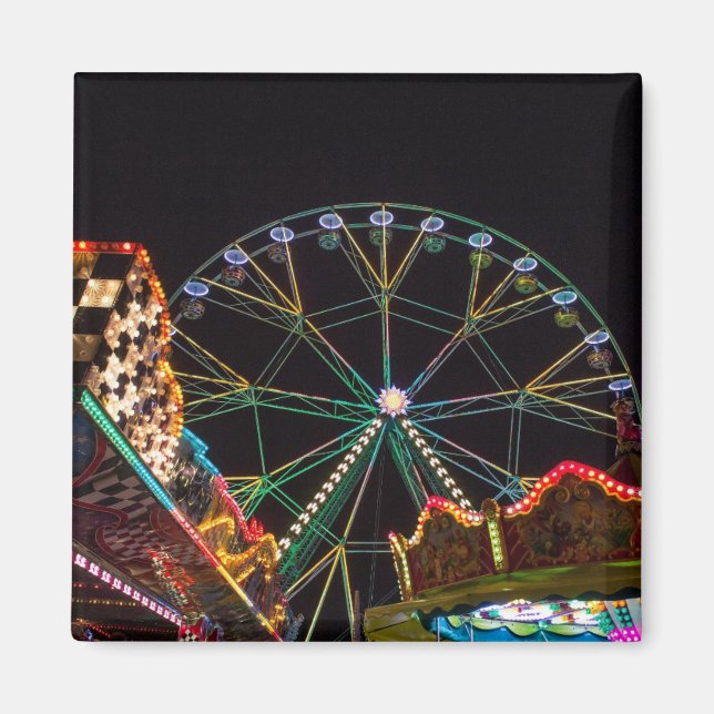 Imã Funfair à Noite (Frente)