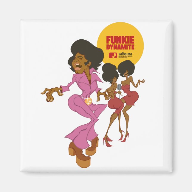 IMÃ FUNKIE DYNAMITE (Frente)