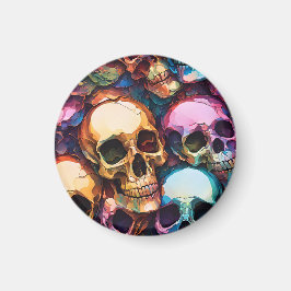 Imã Funky Skulls