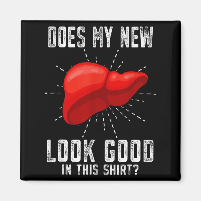 Imã Funn My New Liver Liver Transplant  (Frente)