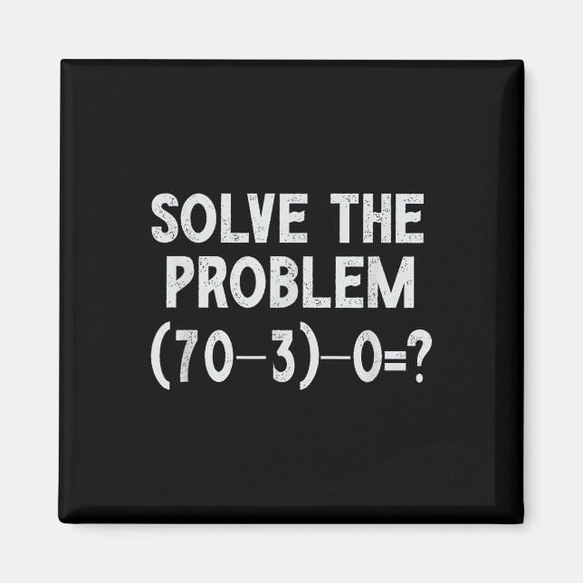 Imã Funny 67 Meme Pemdas Elementary Math Teacher Brain (Frente)