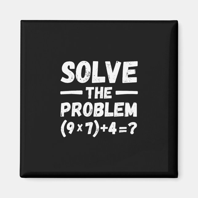 Imã Funny 67 Meme Pemdas Elementary Math Teacher Humor (Frente)