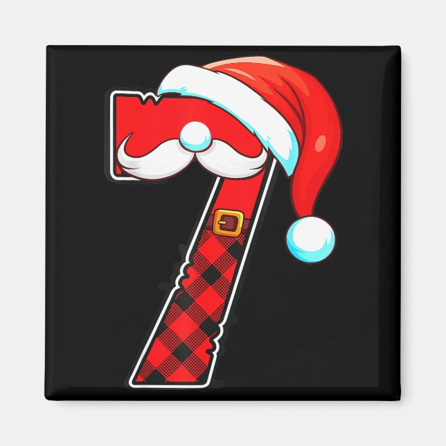 Imã Funny 6 7 Couples Christmas Costume Matching Outfi (Frente)