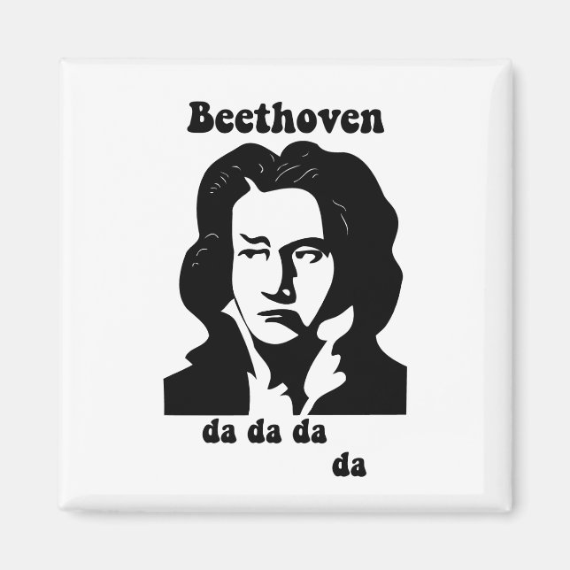 Imã Funny Beethoven (Frente)