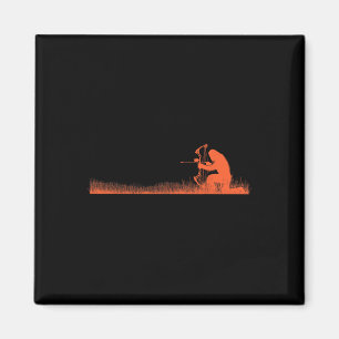 Imã Funny Bigfoot Archery Arco Hunter Sasquatch Arco H