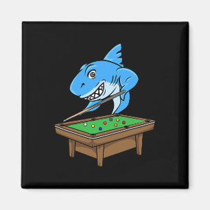Imã Funny Billiards Piscina Shark Hall Piada Billi