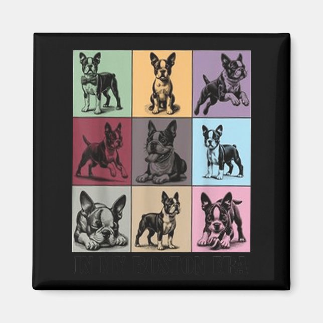 Imã Funny Boston Terrier Quote In My Boston Terrier Er (Frente)
