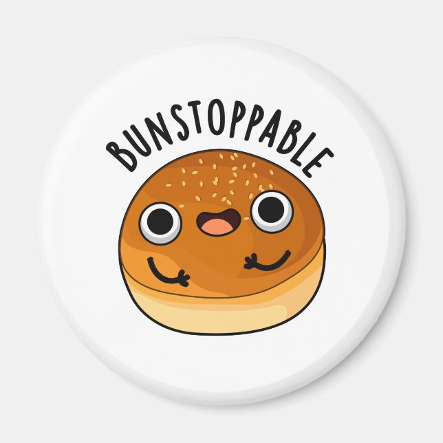 Imã Funny Bun Pun Bun Funny (Frente)
