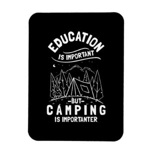 Ímã Funny Camping Quote