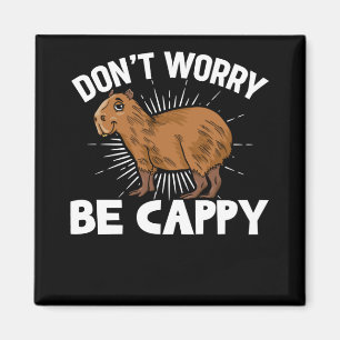 Imã Funny Capybara Owner Capybara Pet