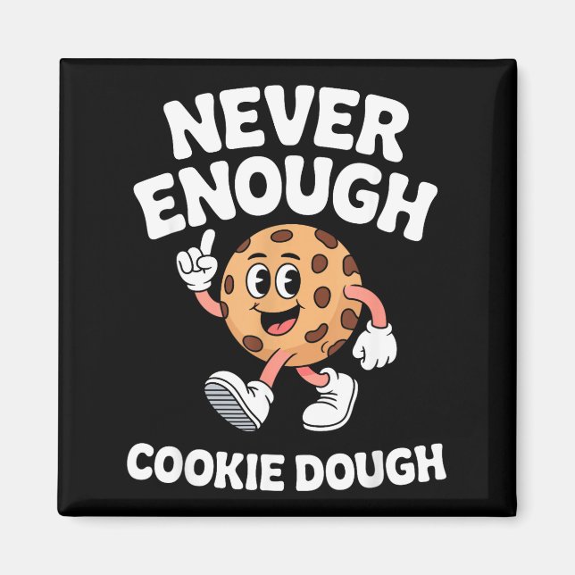 Imã Funny Cookie Dough Retro  (Frente)