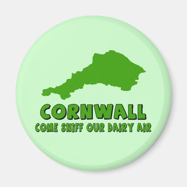 Imã Funny Cornwall (Frente)
