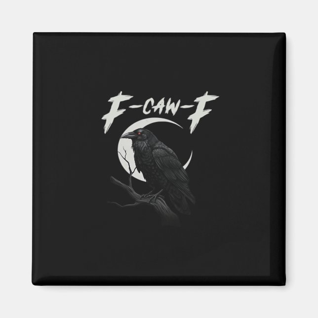 Imã Funny Crow Essential Creative Casual (Frente)