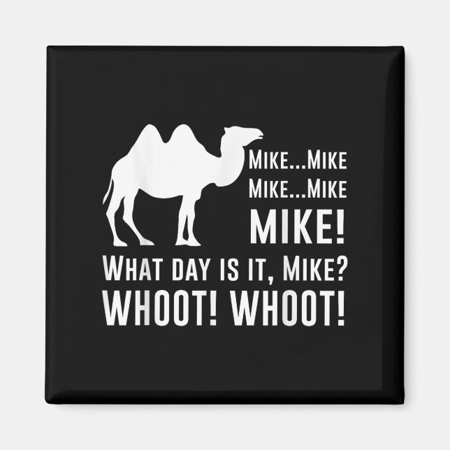 Imã Funny Cute Camel Quotes About Hump Day Funny Quote (Frente)