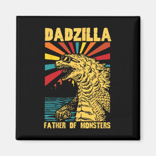 Imã Funny Dadzilla Pai Dos Monstros Vintage Fath