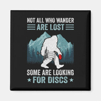 Imã Funny Disc Golf Art For Men Women Bigfoot Disc Gol