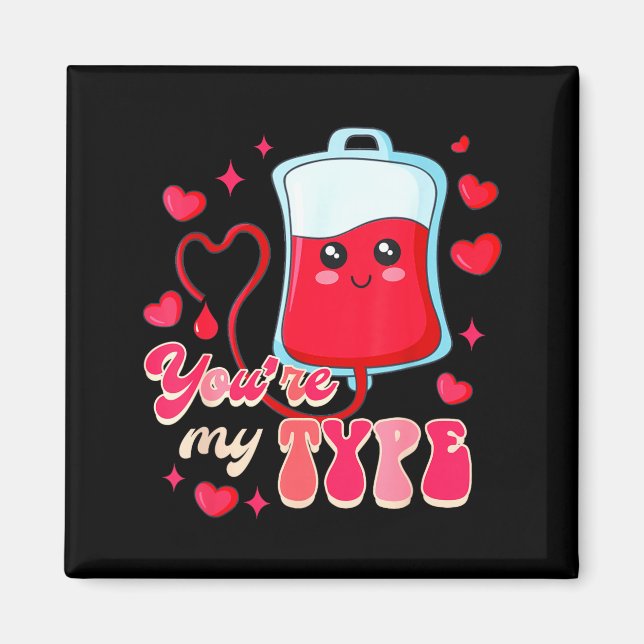 Imã Funny Er Rn Nurse Nursing Valentine’s Day You're M (Frente)