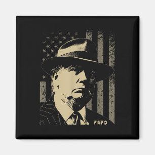 Imã Funny Fafo Trump Foto Usa Sinalizador Retrospectiv