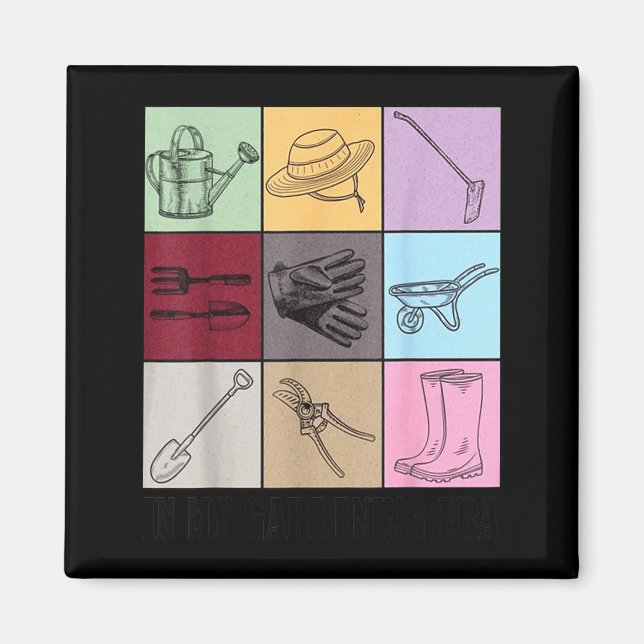 Imã Funny Gardening Lover S Plant Lover , Men's G Clic (Frente)