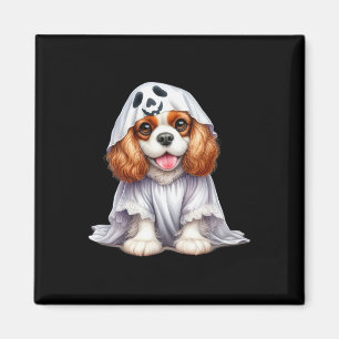 Imã Funny Ghost Cavalier King Charles Spaniel Dog Love