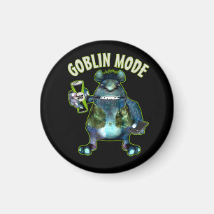 Imã Funny Goblin Mode Lazy Troll Slobbin Anti-Social T