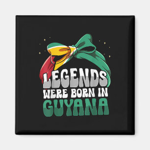 Imã Funny Guyanese Flag Guiana