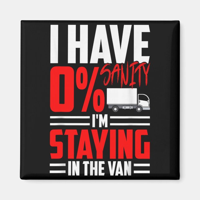 Imã Funny I'm Staying In Tha Van Phasmophobia Gamer Wo (Frente)