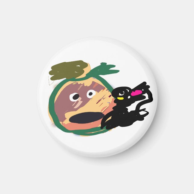Imã Funny Jack O Lenten (Frente)