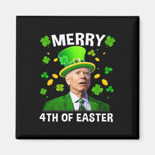 Imã Funny Joe Biden Dia de São Patrício 4º Feliz De Sa