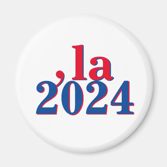Imã Funny Kamala Harris Comma La 2024 (Frente)