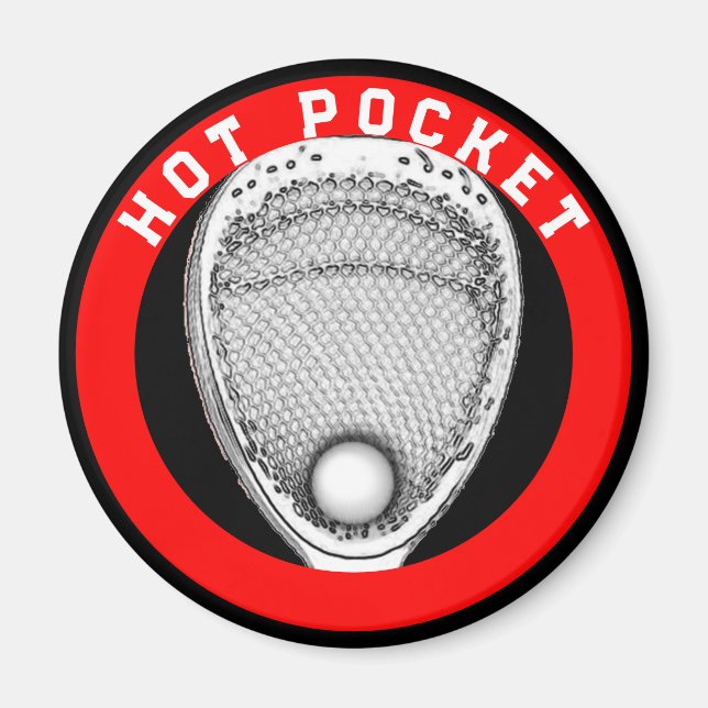 Imã Funny Lacrosse Goalie Gift (Frente)