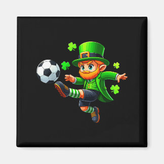 Imã Funny Leprechaun Irish Soccer St Patricks Men Boy