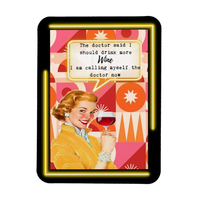 Ímã Funny Magnet Best Friend Gift "Doctor" (Vertical)