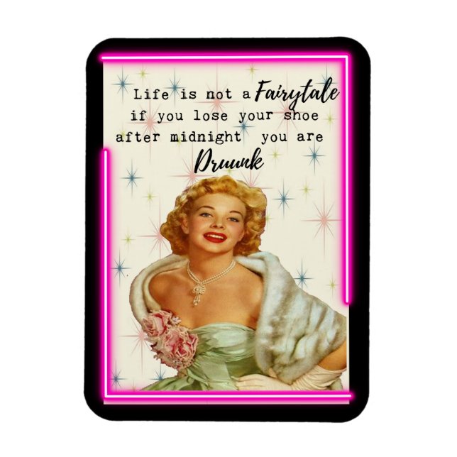 Ímã Funny Magnet Best Friend Gift "Fairytale" (Vertical)