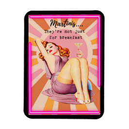 Ímã Funny Magnet Best Friend Gift "Martinis"