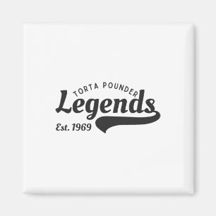 Imã Funny mexicana latino Torta Pounders Legende Cinco