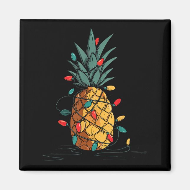 Imã Funny Ne Christmas Graphics Lights Lover  (Frente)