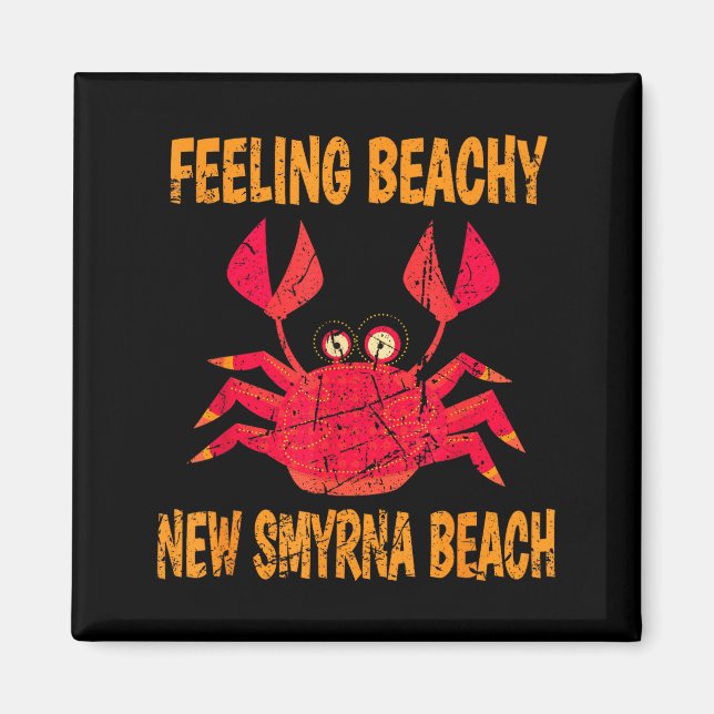 Imã Funny New Smyrna Beach Vacation Summer Quote For M (Frente)
