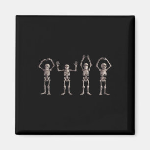 Imã Funny O-h-i-o State Skeleton Lover Ohio Halloween