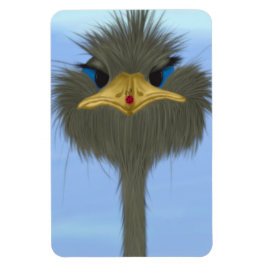 Ímã Funny Ostrich George E O Bonitinho Ladybug